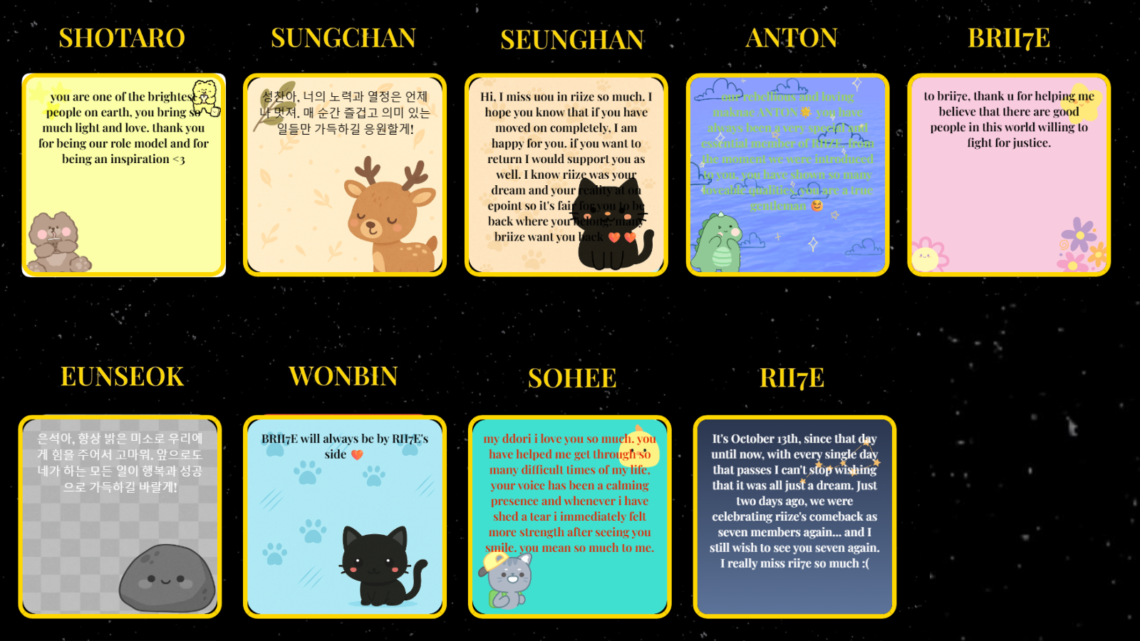 Week 6 Favorite Notes